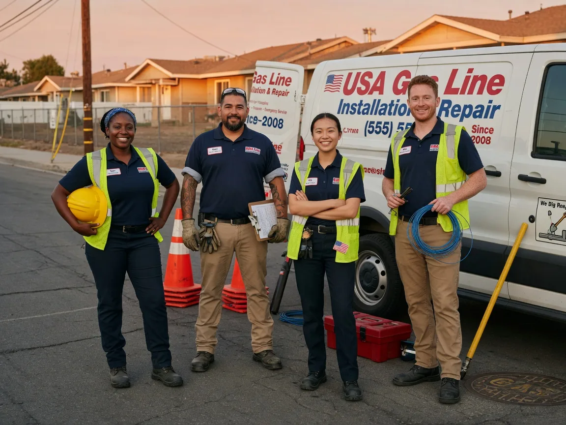 Gas Line Installation company in Byesville, OH